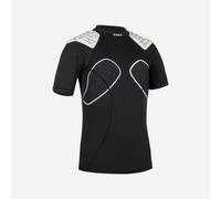 Hombrera de rugby Mujer - HOMBRERA R500 Mujer Negro Blanco L