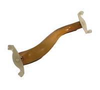 Hombrera para violín Barbadas de violín de madera de arce mate(1/4 1/8)