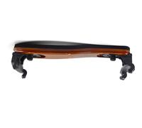 Hombrera para violín Pie De Silicona Negra Para Violín Reposapiés De Madera Maciza Reposapiés Para Violín De 1/8 1/4 1/2 3/4 Y 4/4(1/2)