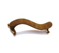 Hombrera para violín Reposapiés Para Violín De Color Arce Ajustable De Madera Maciza Con Garras Anticaídas Y Almohadilla De Esponja Reposapiés Cómodo
