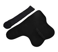 Hombrera Protector de hombro Hombre de invierno Elástico Deporte Alivio del dolor Solo hombrera Protector Brace Negro