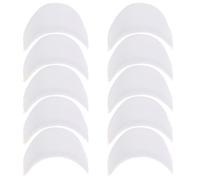 Hombreras 5 pares de hombreras acolchadas, almohadillas espuma cifrado for chaqueta, camiseta, accesorios costura ropa Spalline Imbottite Per Cappotto(Color 5)