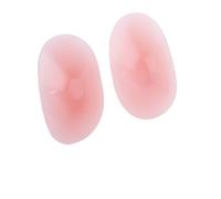 Hombreras Hombrera de silicona transpirable desmontable Invisible for mujer, ropa autoadhesiva reutilizable, potenciador, 1 par Spalline Imbottite Per Cappotto(Color 04)