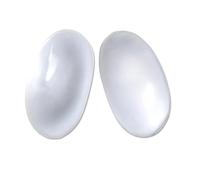 Hombreras Hombrera de silicona transpirable desmontable Invisible for mujer, ropa autoadhesiva reutilizable, potenciador, 1 par Spalline Imbottite Per Cappotto(Color 05)