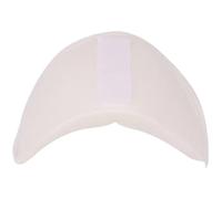 Hombreras para chaquetas 10 pares de accesorios for hombre y mujer, for camisas, trajes, abrigos, hombreras con gancho, espuma, cubiertas, costura incluida(White,1cm)