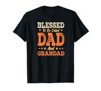 Hombres bendecidos por ser llamados papá y abuelo Día del Padre Camiseta