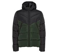 Hombres BLEND Abrigo Invierno Acolchado Cálido Chaqueta Parca Ajustable