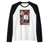 Hombres comportándose Mal Reparto Martin Clunes & Co Comedia Camiseta Manga Raglan