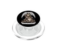 Hombres Cristianos Fe Guerrero Templario Caballero Derrota Oscuridad PopSockets PopGrip para MagSafe