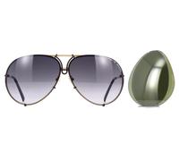 Hombres de Gafas de Sol Porsche Design P 8478W / A U (Oro, Black) + Extra Lentes
