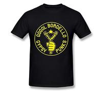 Hombres de Gogol Bordello banda Logo Póster negro T Shirt por Maven