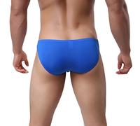 Hombres Elefantes Tanga Lencería Sexy Hombres Ropa Interior Gay Hombres Ropa Interior Sexy Bragas Tanga Divertida G-String Regalo 2025, azul, L