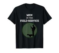 Hombres en el campo Hunter Hunt Ranger Wild Animal Camiseta