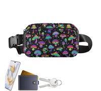 Hombres Fanny Pack, Bolsa de Cintura para Mujeres, Bolsa de Cintura Impermeable para Mujeres, Bolso de cinturón Compacto versátil para Viajar en Ciclismo de Entrenamiento de Senderismo