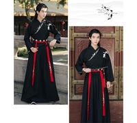 Hombres Hanfu Ropa Tradicional China Antiguo Traje Festival Etapa Rendimiento Ropa Traje Baile folclórico