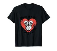 Hombres Mujeres Cirugía a Corazón Abierto Cuerpo Original Reconstruido Motor Camiseta