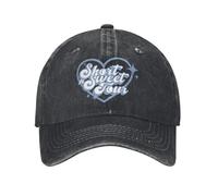 Hombres Mujeres Short N Sweet Tour Sabrina Carpenter Gorras Estampadas Gorra de béisbol de algodón Desgastado de Moda Ajustable