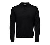 Hombres O&S Polo Camisa Manga Larga Básico Suéter de Algodón ONSWYLER NUEVO