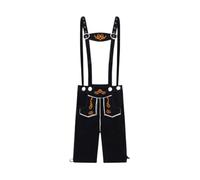 Hombres Pantalones de Cuero Tradicionales Traje Regiona Tradicional AlemáN para Hombre Cortos Piel Regional marrón Oktoberfest Juego Despedida Soltero O Cualquier Fiesta Disfraces