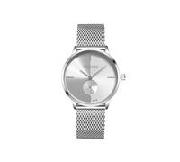 (Hombres Plata Blanco) CHENXI Reloj de Primeras Marcas para Hombres Damas Reloj de Pulsera de Cuarzo