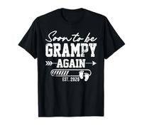 Hombres que pronto serán abuelos de nuevo est. 2026 Baby For New Dad Camiseta