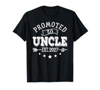 Hombres Que Pronto serán papá ascendidos a tío EST. 2027 Camiseta