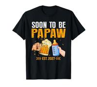 Hombres Que Pronto serán Papaw ascendidos a papá EST. 2027 Camiseta