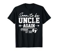 Hombres Que Pronto serán tío de Nuevo EST. 2027 Nuevo papá Camiseta