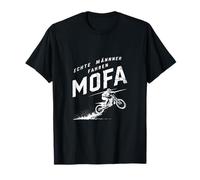 Hombres reales conducción ciclomotor dos tiempos pasión Camiseta