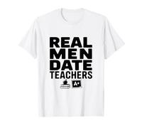 Hombres Reales salen con Maestros para educadores Orgullosos Camiseta