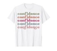 Hombres Seguros de sí mismos, Mujeres y niños Que confían en la Confianza Camiseta