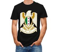 Hombres Siria Emblema Nacional Camiseta Hip Hop Expresión Personal Camiseta De Manga Corta Verano Tops Regular Fit Camisetas Básicas
