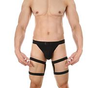 Hombres String Bale Hombres Ropa Interior Gay Cómodo Cuerdas Masculinas Calzoncillos Eróticos Calzoncillos Transpirables Microfibra Libertad de Movimiento para Deportes y Vida Diaria 2025, Negro , L