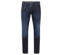 Hombres Vaqueros Corte Recto Clásico Cinco Bolsillos Cremallera