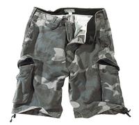 Hombres Vintage Excedentes Combate Cargo Shorts Estilo Militar Lavado Algodón No