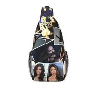 Hombres y Mujeres Nina Chest Sling Bags Dobrev Shoulder Bag Mochilas Casual Fashion Crossbody Bag para Viajar al Aire Libre Correr Ciclismo Camping