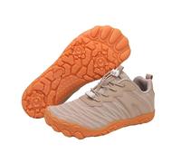 Hombres Zapatos de montaña Antideslizante Resistente al Desgaste Escalada Transpirable Senderismo Ocio Deportes de Interior Fitness Volar Zapatos Tejidos (Gris,38)