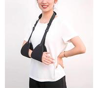 Hombro con Cabestrillo para Brazo, Cabestrillo para Hombro Ajustable, Soporte para Manguito Rotador de Hombro Transpirable, Soporte para Hombro para Brazo/mano/codo Lesionado(negro)