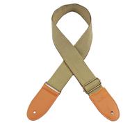 Hombro Guitarra Bajo Tweed Amarillo Negro Cuero Verdadero 150cm Ajustable Metal