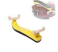 Hombro para violín, Pies ajustables para violín 1/8 1/4 1/2 y 3/4 4/4 Kit de accesorios y piezas de violín de plástico Kit de accesorios de violín de color(Yellow,1/4 1/8)
