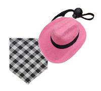 Homburg - Sombrero para hámster, bandana triangular, bufanda para disfraz, bufanda de disfraz, decoración de cuello para mascotas pequeñas, sombrero de hámster