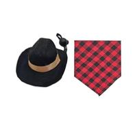 Homburg - Sombrero para hámster, bandana triangular, bufanda para disfraz, bufanda de disfraz, decoración de cuello para mascotas pequeñas, sombrero de hámster