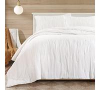 HOMBYS Edredón de Muselina 100% algodón de Gran tamaño, tamaño King de 120 x 120 Pulgadas, edredón de plumón Alternativo Ligero y Transpirable, edredón de Cama de Verano de Gasa Suave, Relleno de