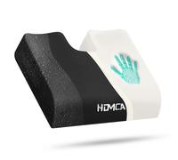 HOMCA Cojín Antiescaras para Silla de Ruedas, Cojin Coxis de Espuma Memoria con Funda Impermeable, Cojin Asiento Ergonómico para Oficina, Coche, Sofa, Hogar 40x45x7,5cm