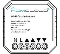 Homcloud Módulo Persianas Inteligente Wi-Fi Empotrado AS-CM1