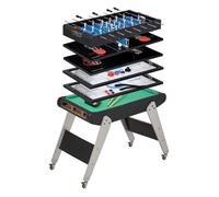 Homcom - Mesa multijuegos 6 en 1