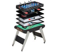 Homcom - Mesa multijuegos 6 en 1