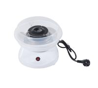 HOMCOM Máquina de Algodón de Azúcar 450W-550W Máquina para Hacer Algodón de Azúcar con 10 Palitos 27x26x18 cm Blanco
