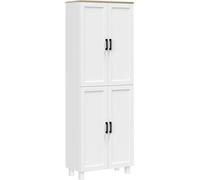 Homcom Alacena de Cocina 60x30x171 cm Blanco