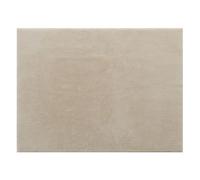 HOMCOM Alfombra Salón 120x160 cm Alfombra Lavable en Lavadora Pelo Largo Suave Estilo Moderno Tapete para Sala de Estar Dormitorio Comedor Blanco Crema